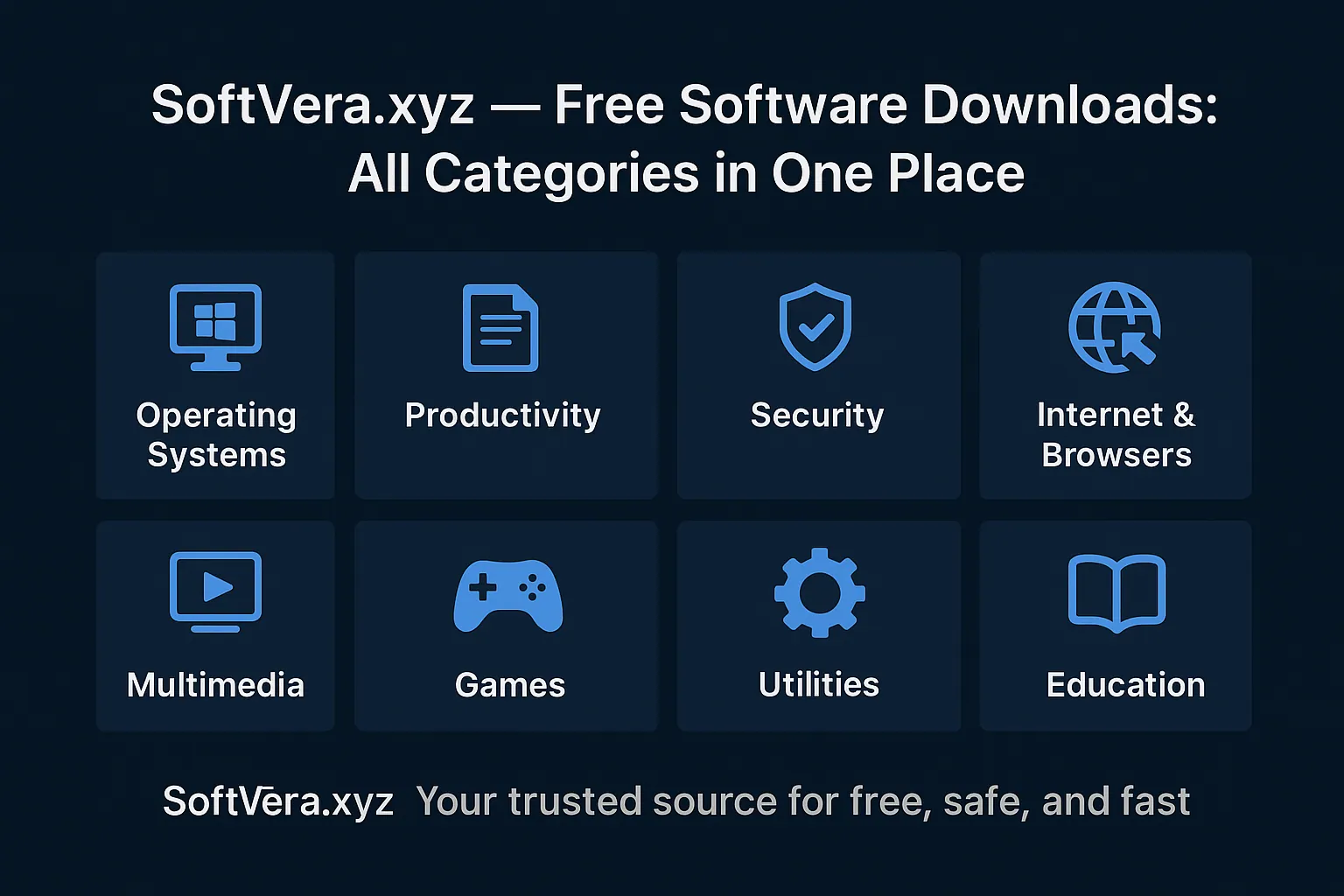 SoftVera.xyz – Explore All Software Categories in One Place